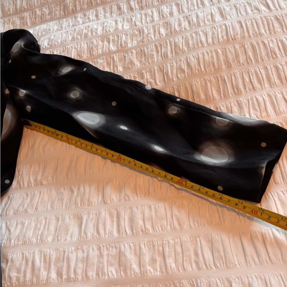 Vintage Giorgio Armani Black Blazer with White Circles - Picture 11 of 13